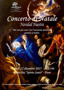 Concerto di Natale, NAVIDAD NUESTRA, venerdì 22 dicembre Parrocchia Spirito Santo
