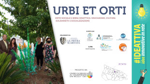 Locandina progetto URBI ET ORTI CSV SN e La Pietra Scartata