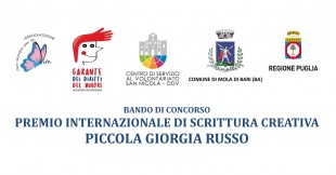 Banner concorso di Scrittura Creativa Piccola Giorgia Russo 2021