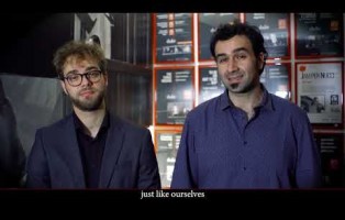 a Molfetta per Kaleidos della Fondazione Valente il duo Abbracciante e Di Caterino